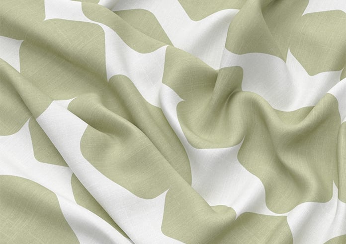 Construct, Grass Green - Motorised Roman Blind - Image 4